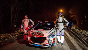 „Arctic Energy World Rally team“ komandos lenktynininkai