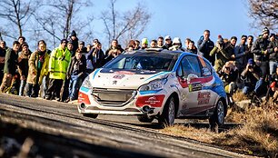 Deividas Jocius ir Donatas Zvicevičius Monte Karlo ralyje pasiekė fini&scaron;ą