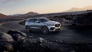 &bdquo;Jaguar&ldquo; i&scaron;leido galingiausią &bdquo;F-Pace&ldquo; versiją