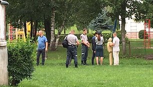 Parodymų patikrinimas įvykio vietoje