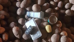 Bulvėse paslėpta marihuana