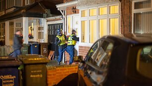 Britų pareigūnai sulaiko lietuvius