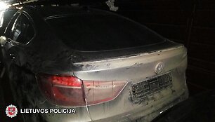 Įtarimą sukėlęs BMW