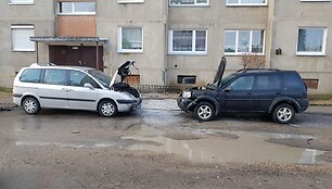 Sprogimas Mažeikiuose