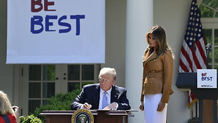 Donaldas ir Melania Trumpai