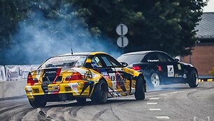 Drifto čempionatas Tel&scaron;iuose