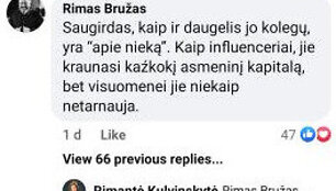 Rimo Bružo konfliktas su Saugirdu Vaitulioniu ir Povilu Mi&scaron;kiniu