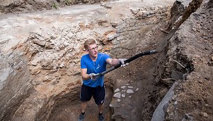 Vilniaus Didžiosios sinagogos archeologinių atradimų pristatymas