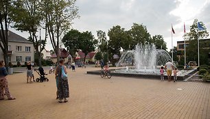 Grojantis fontanas Palangoje 