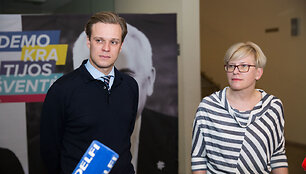 Gabrielius Landsbergis ir Ingrida &Scaron;imonytė