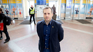 Vilniaus oro uosto vadovas Dainius Čiuplys 