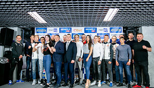 &bdquo;MMA Bushido'77&ldquo; spaudos konferencija