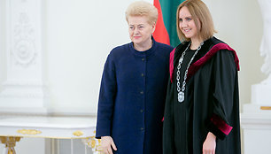 Dalia Grybauskaitė ir Toma Virkutienė