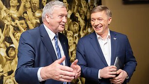 Bronis Ropė ir Ramūnas Karbauskis