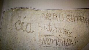 &Scaron;v. Antano rūmų rūsiai Kretingoje, menantys NKVD kankinimus