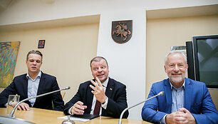 Saulius Skvernelis susitiko su Seimo Tėvynės sąjungos-Lietuvos krik&scaron;čionių demokratų frakcija