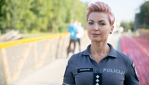 LKPT vyr. specialistė Marija Kazanovič pokalbyje apie rugsėjo pradžios eismo i&scaron;&scaron;ūkius