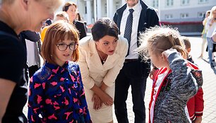 Diana Nausėdienė dalyvavo S.Daukanto aik&scaron;tėje vyksiančioje paramos &scaron;ventėje &bdquo;Mažoj &scaron;irdelėj &ndash; didelės idėjos&ldquo;