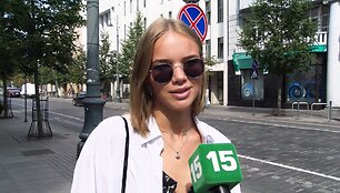 Apklausa sostinėje