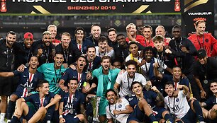 &bdquo;Paris Saint Germain&ldquo; džiaugsmo akimirkos