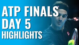 federer-defeats-djokovic-berrettini-hands-thiem-first-loss-nitto-atp-finals-2019-day-5-highlights