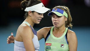 Garbine Muguruza ir Sofia Kenin