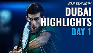 djokovic-returns-with-win-monfils-rublev-cruise-dubai-2020-day-1-highlights