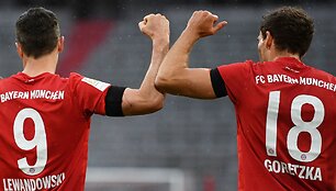 Robertas Lewandowskis ir Leonas Goretzka