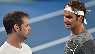 Severinas Luthi ir Rogeris Federeris