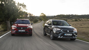 SEAT Ateca 2020 pasiekė Lietuvą