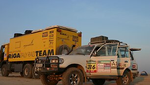 Serviso visureigis 2009 m. Silk Way Rally metu
