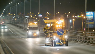 Bus naujai ženklinamos sostinės gatvės