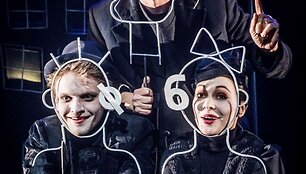 Arūnas Vozbutas spektaklyje &bdquo;Laimingasis princas&ldquo;