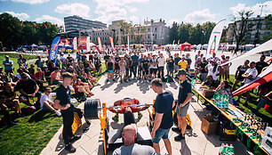 Sekmadienį fini&scaron;avo tris dienas Lietuvos sostinės centre - Luki&scaron;kių aik&scaron;tėje - vykęs jau a&scaron;tuntasis Vilniaus sporto festivalis.