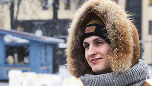 18-metis Faustas Simaitis įsitikinęs, kad kurtiesiems trūksta ir psichologinės pagalbos.
