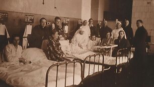 Beatričė Grincevičiūtė ligoninėje