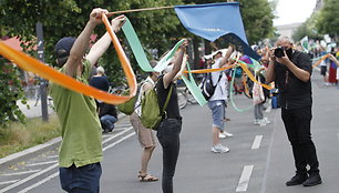 Protestas prieš rasizmą Berlyne