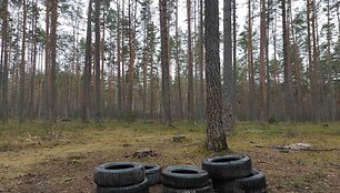 Mi&scaron;kininkai jau pajuto padangų keitimo sezoną: renka gyventojų i&scaron;mestas padangas 