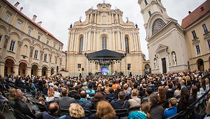 Ievos Narkutės koncerto akimirka