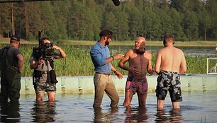 &bdquo;Pasmerkti. Pajūrio džiazas&ldquo; filmavimo akimirkos