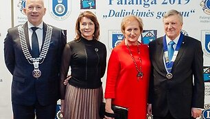 Palangos labdaros vakaro akimirka