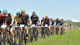 MTB maratonų sezoną pergalėmis pradėjo favoritai