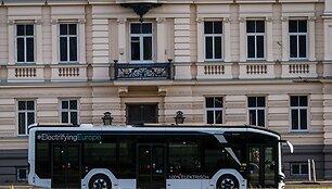 Elektrinis MAN Lion&lsquo;s City E 12 autobusas pristatytas ir Lietuvoje