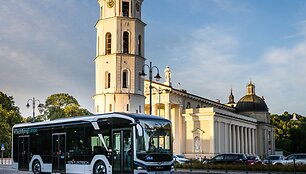Elektrinis MAN Lion&lsquo;s City E 12 autobusas pristatytas ir Lietuvoje