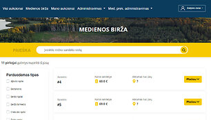 Timber trading platform 