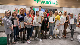 Eurovaistinė team in Klaipėda Akropolis