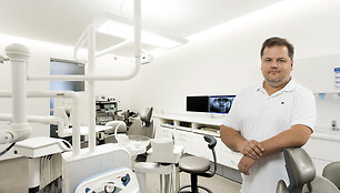 Dr Tadas Koržinskas at the clinics