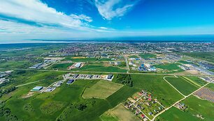 Klaipėda FEZ with the bird's eye.