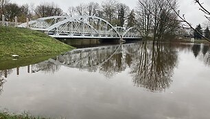 Potvynis Priekulėje