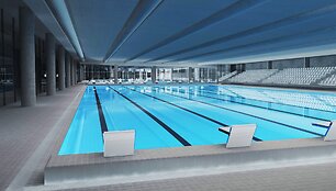 Naujo vandens sporto centro Kaune vizualizacijos